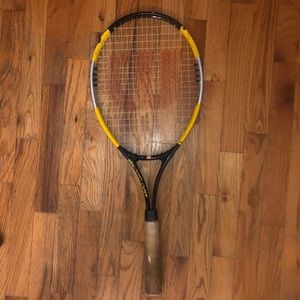 Wilson Match Point Titanium Series 6000 Light Alloy 4 1/4 Raquet